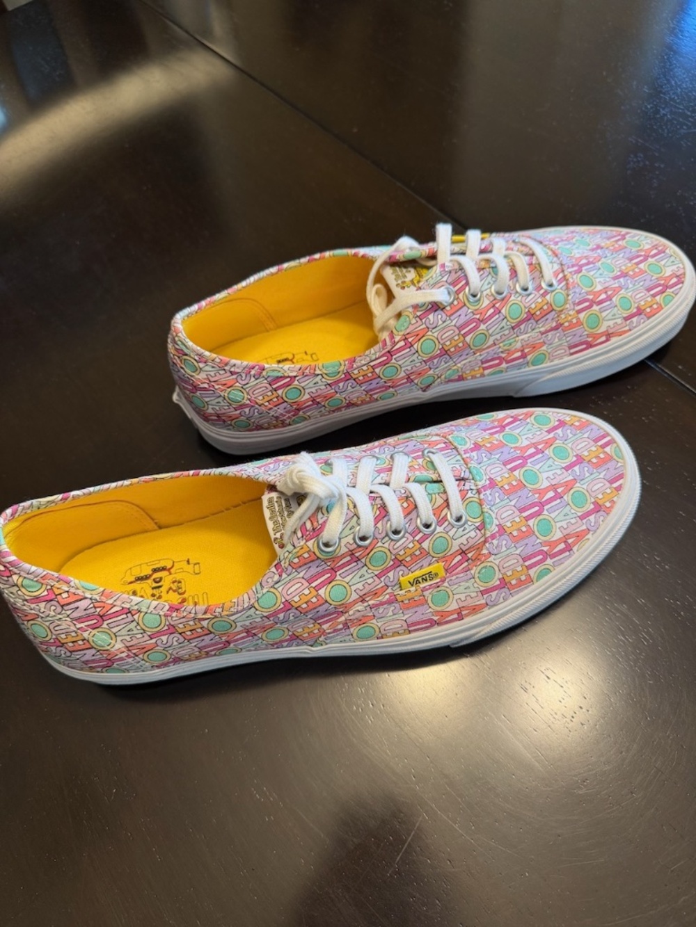 Vans  "All You Need Is Love" Limited Edition Beatles skate shoe Size 12
